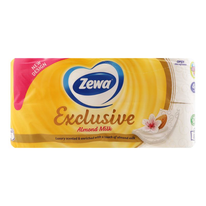 Туалетний папір Zewa Exclusive Almond Blossom 8